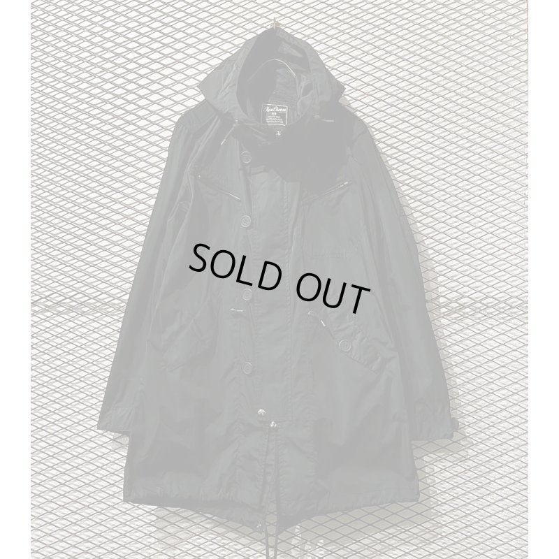 画像1: FINAL HOME - 90's Nylon Mods Coat (Black)