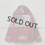 RUMINAHUI - Hairy Stars and Stripes Hoodie (Red)