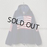 RUMINAHUI - Hairy Stars and Stripes Hoodie (Navy)