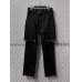 画像1: BLACK TAI - Docking Layered Denim Pants (Black) (1)