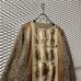 画像2: Euro Vintage - 90's Fur Switching Knit (2)