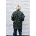 画像12: NEON SIGN - Over Long MA-1 Jacket (Khaki)