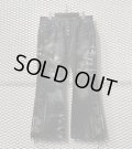 TORNADO MART - Python Lace-up Flared Denim Pants