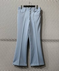 HARRIS CASUAL - Flared Slacks (Light Blue)