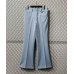 画像1: HARRIS CASUAL - Flared Slacks (Light Blue) (1)