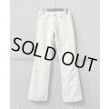 KATHARINE HAMNETT LONDON - Flared Denim Pants (White)