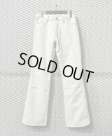 KATHARINE HAMNETT LONDON - Flared Denim Pants (White)