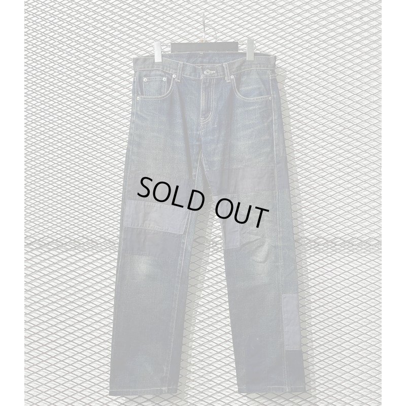 画像1: NEIGHBORHOOD - 00's Patchwork Denim Pants