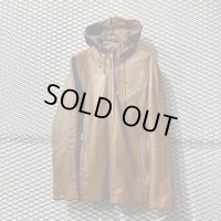 EVERLASTINGRIDE - Sheep Leather Hooded Jacket