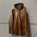 画像1: EVERLASTINGRIDE - Sheep Leather Hooded Jacket (1)