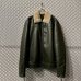 画像1: MAISON CINQCENT - Mouton Boa Jacket (Khaki) (1)