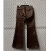 画像5: TORNADO MART - Lace-up Coating Flared Pants (Brown)