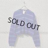COMME des GARCONS - 80's Border V-neck Knit