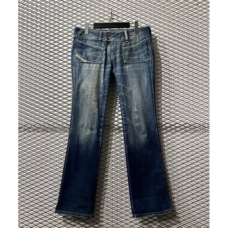 画像1: DIESEL - Flared Denim Pants