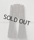 TORNADO MART - Lace-up Velours Flared Pants