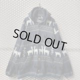 ATAHUALPA - Hairy Native Hoodie (Navy)