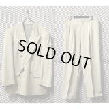 ISSAY MIYAKE - 90's Double Tailored Setup (Beige)