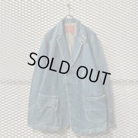 Levi's RED - 3D Cutting Long Denim Jacket