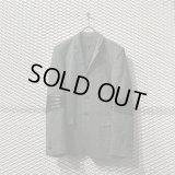 JOHN LAWRENCE SULLIVAN - Leather Switching 3B Tailored Jacket