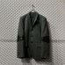 画像1: JOHN LAWRENCE SULLIVAN - Leather Switching 3B Tailored Jacket (1)
