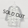 A BATHING APE - Camouflage x Botanical Switching Raglan Tee