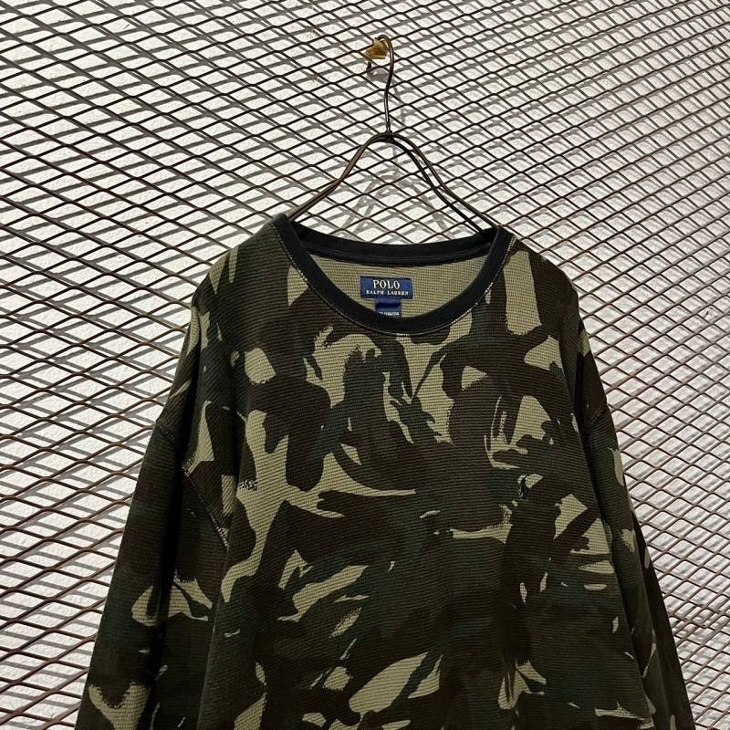 画像2: Polo Ralph Lauren - Camouflage Thermal L/S Tops (2XL)