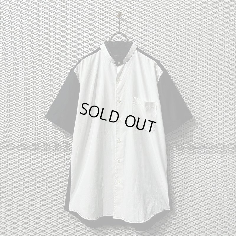 画像1: KANSAI YAMAMOTO - Switching Stand Collar Shirt