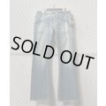 TRUE RELIGION - 90's Thick Stitch Flare Denim Pants (Dead Stock)