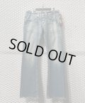 TRUE RELIGION - 90's Thick Stitch Flare Denim Pants (Dead Stock)