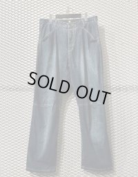 MARITHE + FRANCOIS GIRBAUD - 90's 3D Cut Wide Denim Pants