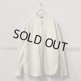 BANANA REPUBLIC - Stand Collar Linen Shirt