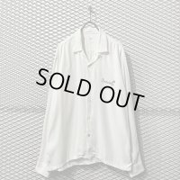 BEDWIN - Embroidery Open Collar Rayon Shirt