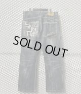 Sean John - 90's Leather Switching Wide Denim