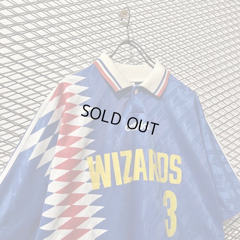 画像2: adidas - "WIZARDS" 90's Game Shirt