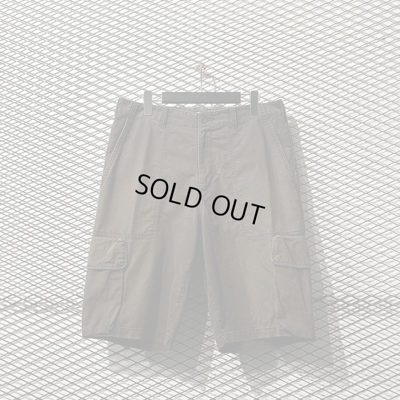 画像1: GOODENOUGH - Cargo Shorts (Brown)