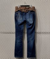 HAGAN - Switching Design Denim Pants