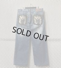 Sean John - 90's Embroidery Wide Denim Pants