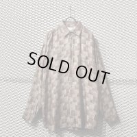 GOOUCH - Block Check Over Rayon Shirt