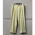 Used - 2-Tuck Linen Wide Slacks