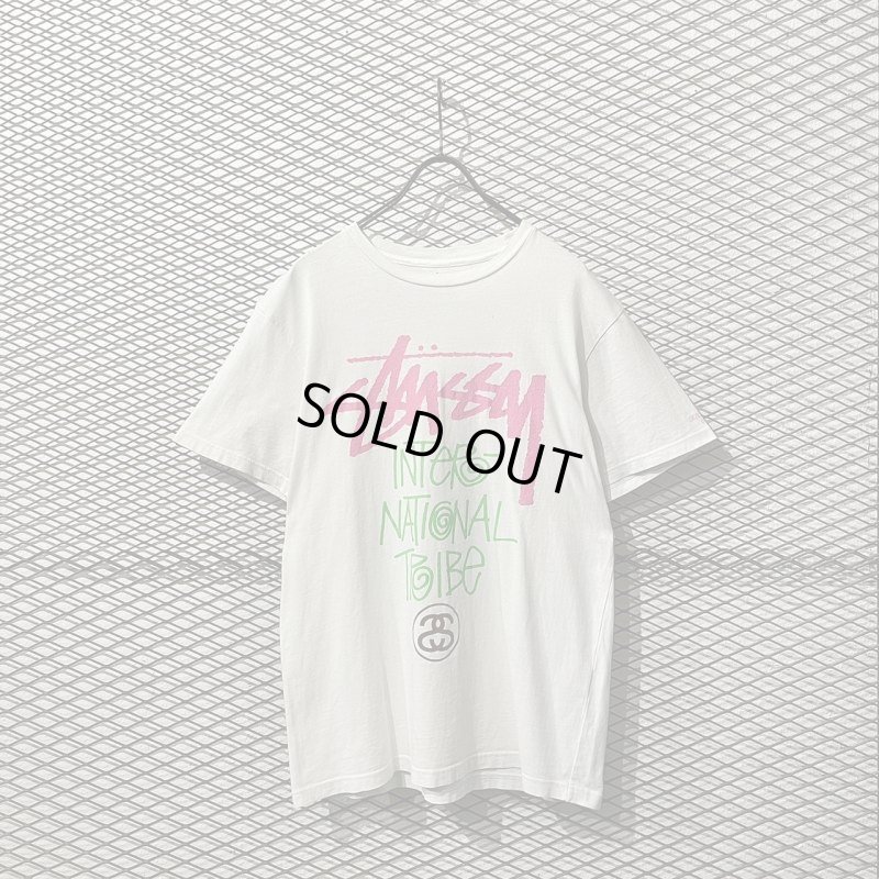 画像1: STUSSY - Logo Tee