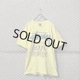 STUSSY - Logo Tee (Yellow)