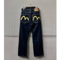 EVISU - "KAMOME" Embroidery Denim Pants