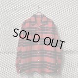 UNDER COVER - "DAVF" Open Collar Check Shirt