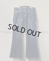TRUE RELIGION - 90's Thick Stitch Flare Denim Pants