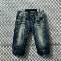 EVISU - 3D Cropped Denim Pants