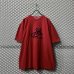 画像1: FUBU - Embroidered Tee (Red) (1)