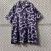 画像3: DOUBLE RAINBOUU - Thorny Aloha Shirt (Purple)