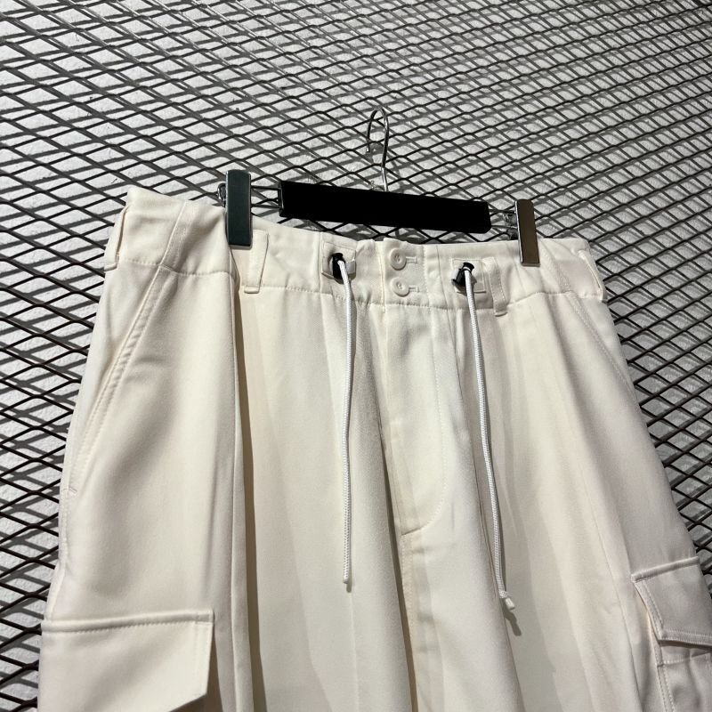 画像2: yotsuba - Jersey Cargo Pants (White)