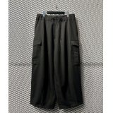 yotsuba - Jersey Cargo Pants (Charcoal)