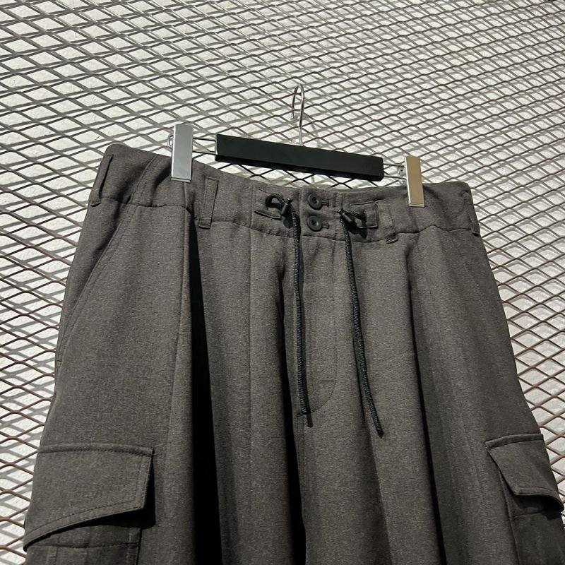 画像2: yotsuba - Jersey Cargo Pants (Charcoal)